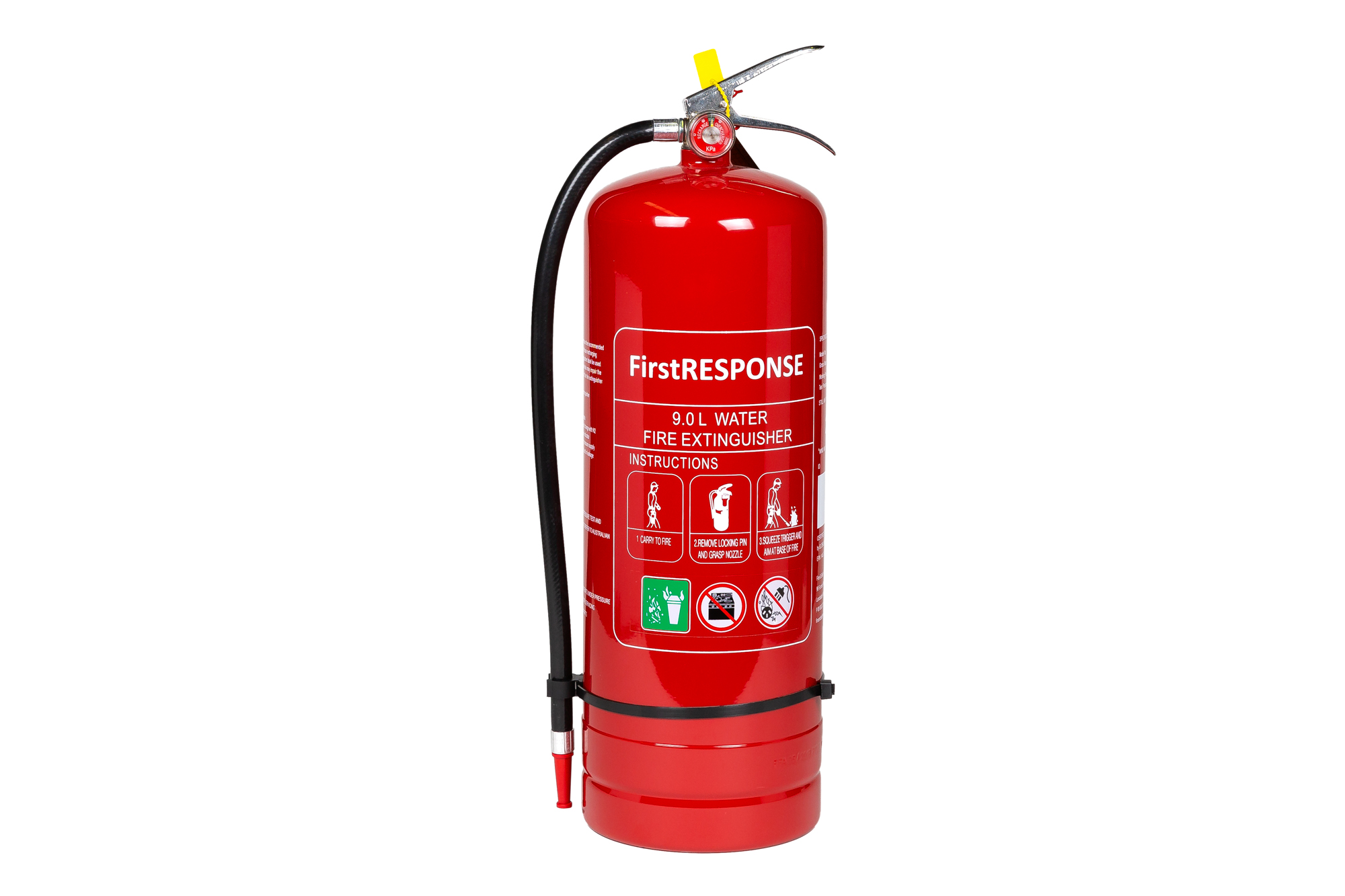 9.0L Water Fire Extinguisher – Fire & Safety WA
