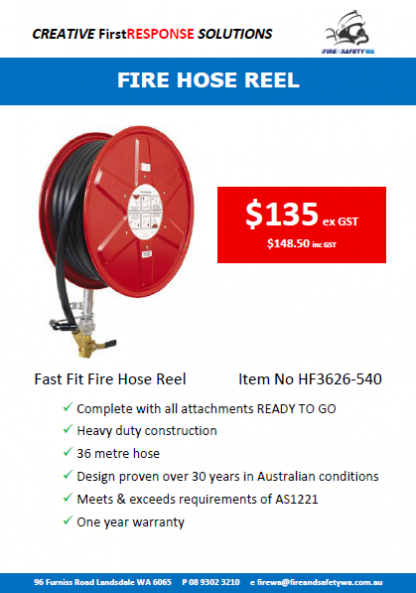 Hose Reel – Fire & Safety WA