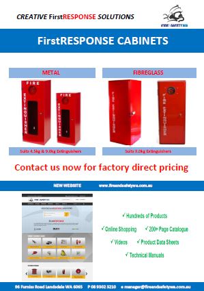 FirstRESPONSE Cabinets – Fire & Safety WA